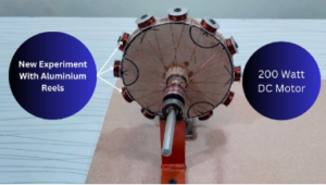 Experiment of Making a 200 Watts DC Motor
