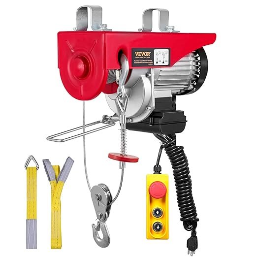 VEVOR Electric Hoist with 14ft Control: A Must-Have for Heavy Lifting